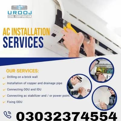 Ac Service Ac installation Ac Repairing & Dc Inverter Card Repairing