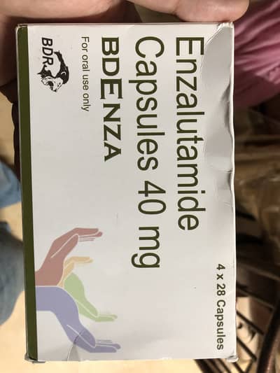 Enzalutamide capsules 40mg ( BDENZA)