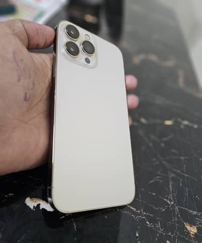 Dual Pta 128 Gb with Box 13 Pro Max Health 83Gold Color 10/10 2ndOwner