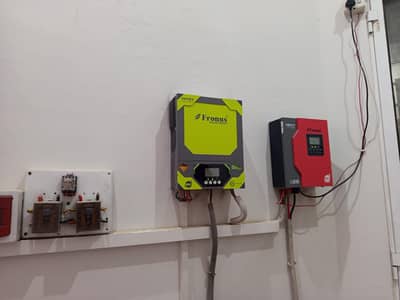 Fronus Solar UPS inverters and battery