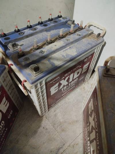 Excide tubellar battery