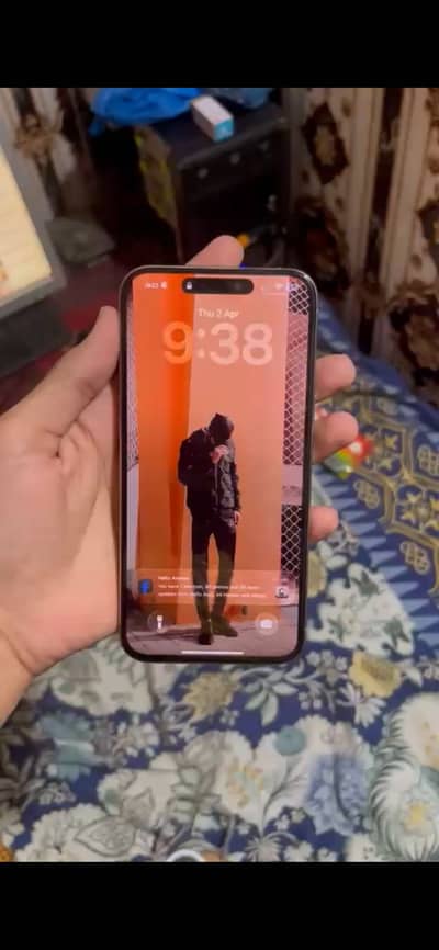 Iphone 15 pro max 256 gb natural titinum