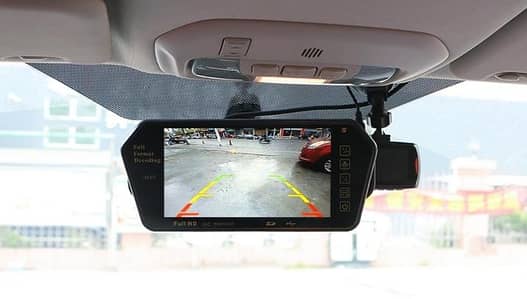 Car Rear View Mirror LCD MP5 Player|Rear Camera support