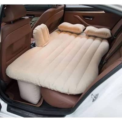 car inflatable air mattress with pump and 2 pillows