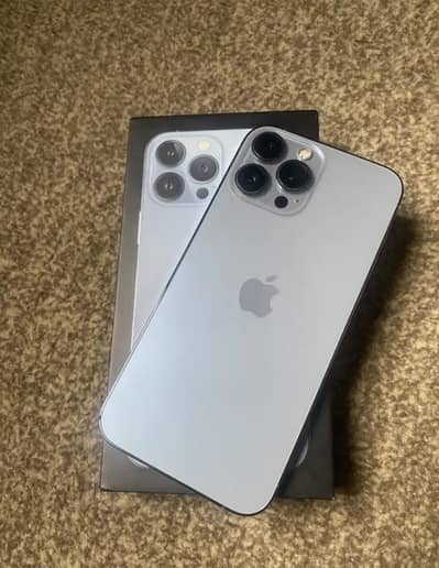 iPhone 13 Pro Max | 256 GB | Dual Physical PTA Approved Sierra Blue