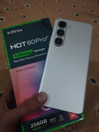 Infinix hot 60 pro plus 8/256 complete box