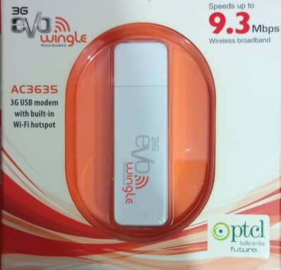 3G EVO Wingle 9.3 Mbps