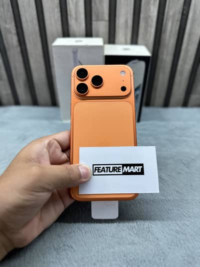 17 Pro Max JV | 0 Cycle | Under Apple Warranty | Orange | Apple iPhone