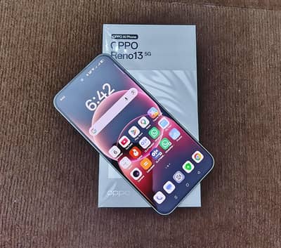 Oppo Reno 13 5G, brand new, warranty till Nov 2026