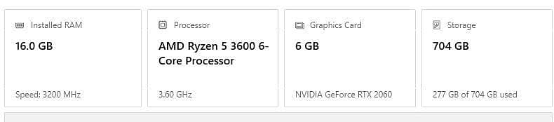 Gaming pc