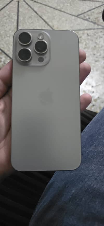 Iphone 15 pro max PTA approved 256gb dual physical