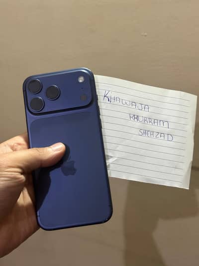 17 pro max JV 256 Blue