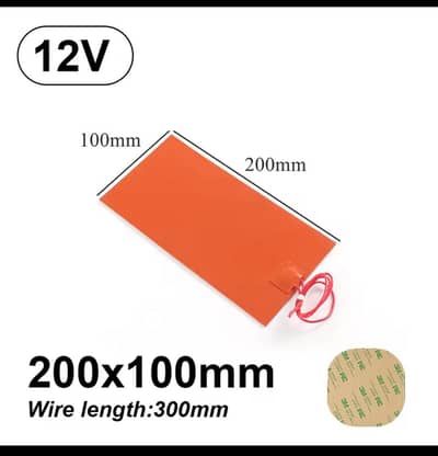 12V 220V Silicone heater Rubber Heating Pad incubator Mat Heater