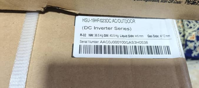 haier Ac condition new