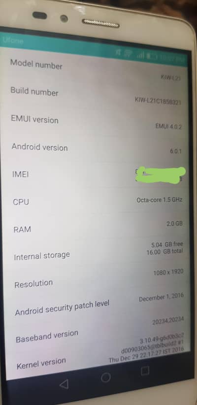 Honor 5X old Mobile phone But condition 10/10.