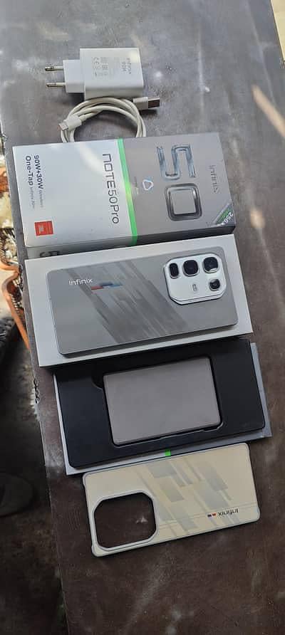 Note 50 Pro 12/256 Complete Box Lush Condition 10/10 official PTA