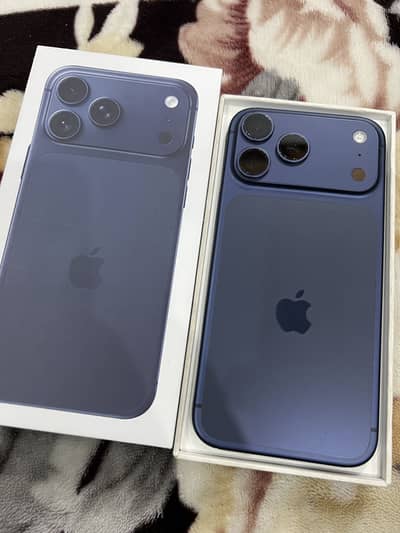 I phone 17 pro max 256 Physical +E sim factory unlock