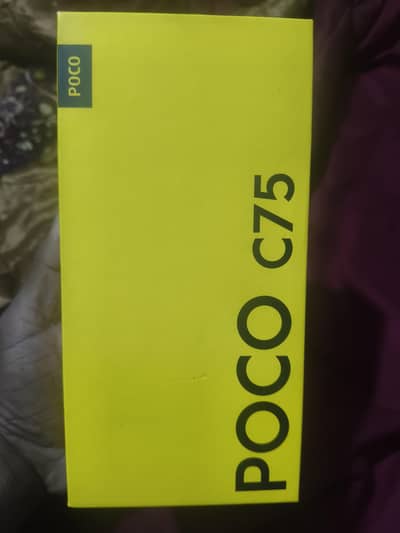 poco c75 urgent sale   8+8/256 gb