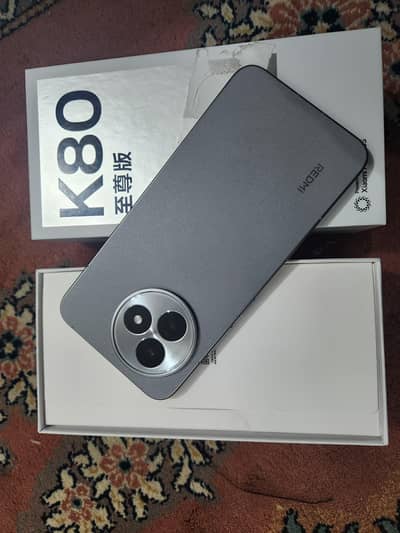 Redmi k80 ultra 12/256 non pta complete box