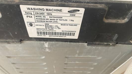 fully automatic washing machine urgnt for sale
