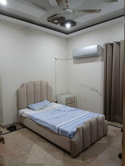 a furnished ac room available on rent only for decent male