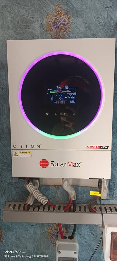 Solar Max 4KW / Hybrid Inverter/ Solar inverter / Hybrid/ Inverter