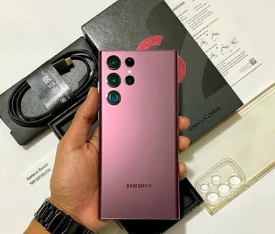Samsung Galaxy S22 Ultra PTA Approved urgent sale wtp no 0329=2074401