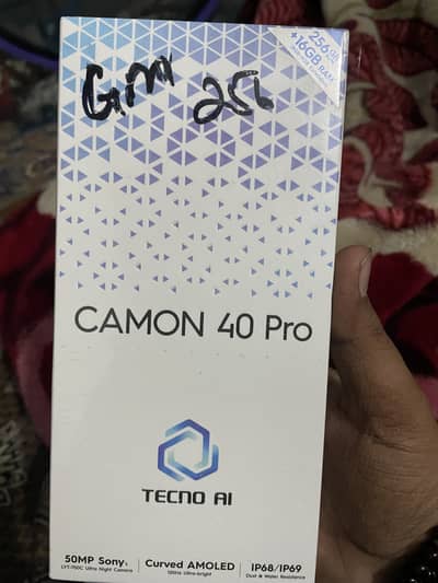 Camon40 Pro 8GB 256GB Box Pack