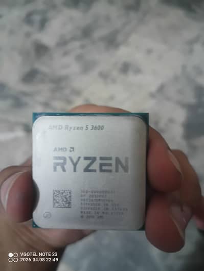 Ryzen 5 3600 with stock cooler