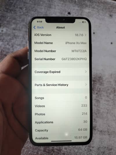iphone xsmax 64gb non pta
