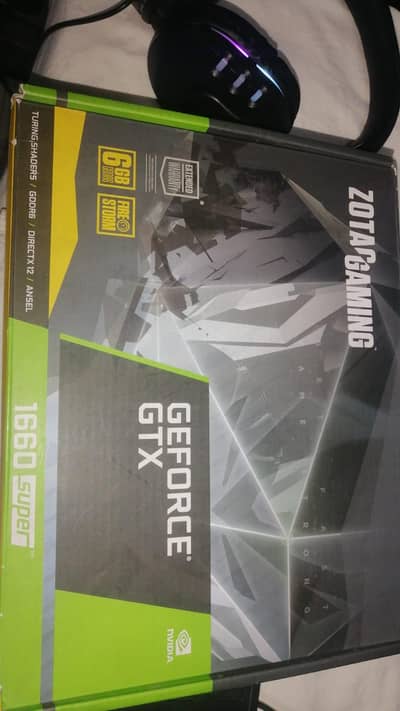 GTX 1660 SUPER 6GB 10/10 CONDITION BOX AVAILABLE