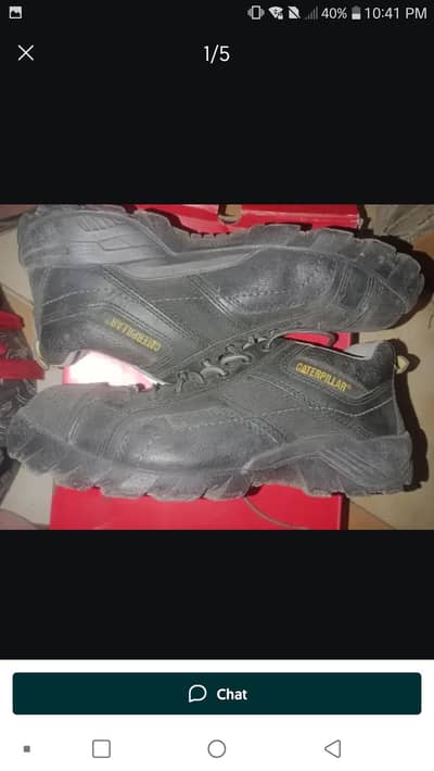Caterpillar safety shoes for sale size . 10