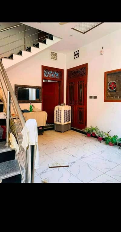 Rafi Qamar Road Canal view New brand luxury 3.75 marly double story house for sale