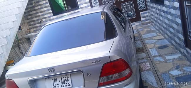 Honda city 2002 silver colour