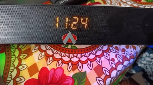 Audionic Wireless Bluetooth Sound Bar with RGB Lights and C-Type charg