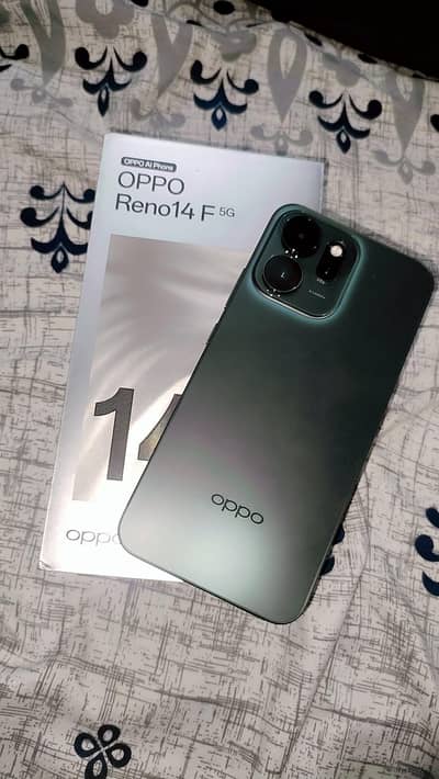 oppo reno 14f 5g/ 8/256gb/officially pta approved