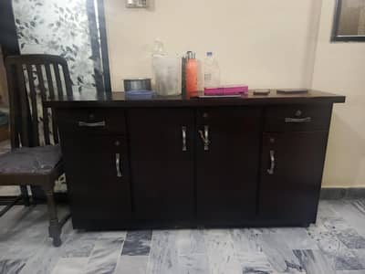 7 seater sofa and 2 cupboard