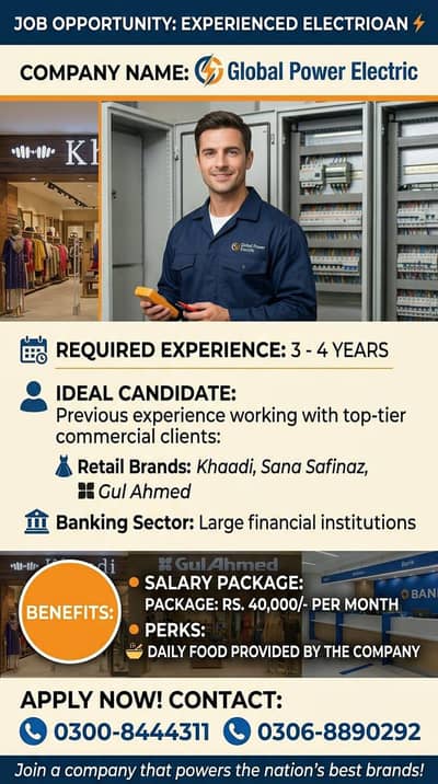 Required Electrician