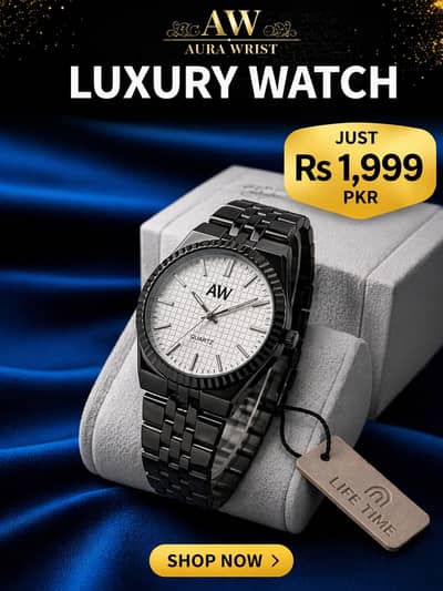 “Premium luxury watch with elegant design. Perfect for daily wear.