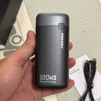 NOHON BRANDED 100W 20000 MAH DUAL PD AND USB QC 3.0 PD 3.0 POWER BANK