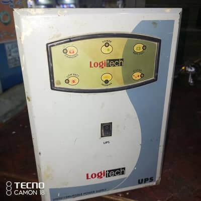 Ups 1.5 kv and 110 amp battery for sale in good condition