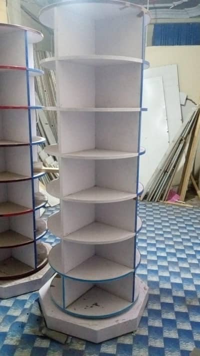 Rotating Display Racks