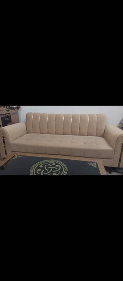 5 seater sofa set with 5 cushions same as sofa cover with table set