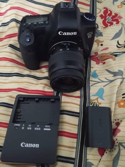 canon 6D full frame DSLR camera