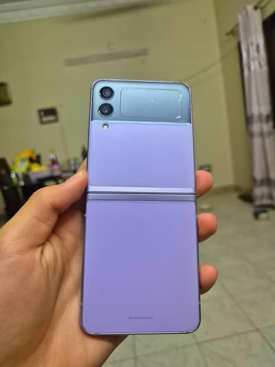 Galaxy ZFlip3 5G 256GB PTA Official Approved IMEI Match Box Charger