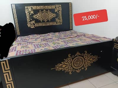King size bed + dressing table + side tables