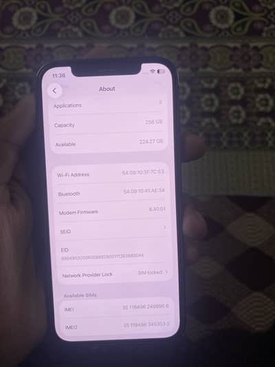 iPhone 12 pro 256gb JV