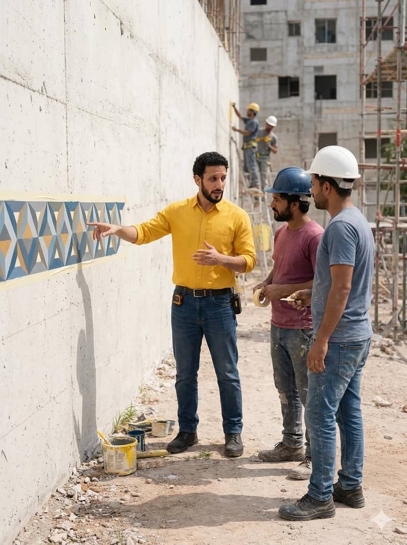 “تجربہ کار ہاؤس پینٹر | ڈسٹیمپر | پُٹی | مکمل روم فائنشنگ” 0