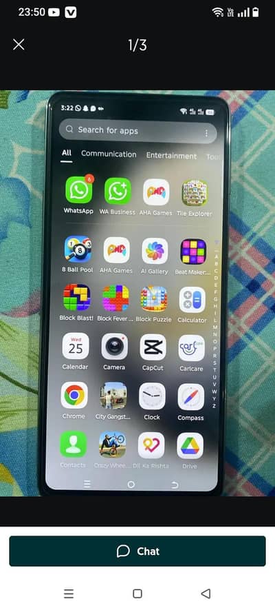 Tecno camon 30 pta approved dual sim 16.256 gb condition 10/10