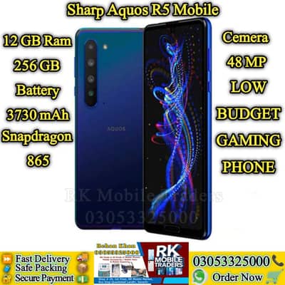 Sharp Aquos R5 – 12GB RAM, Snapdragon 865, Gaming Beast